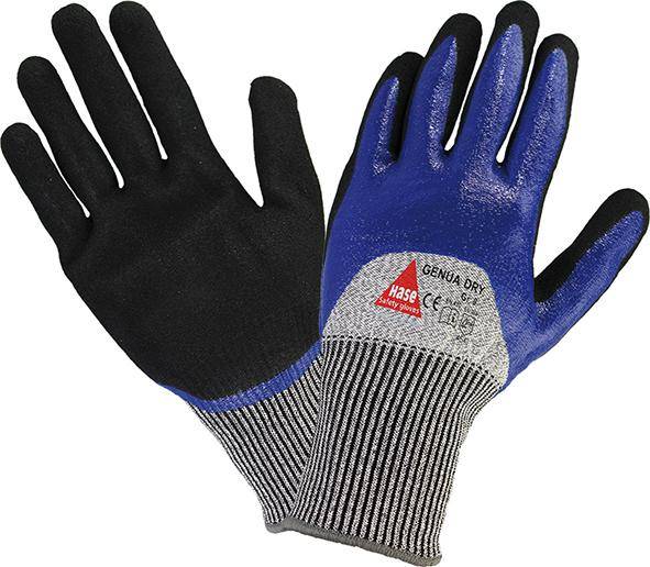 Schnittschutzhandschuh Genua Dry, Nitril,Gr.9