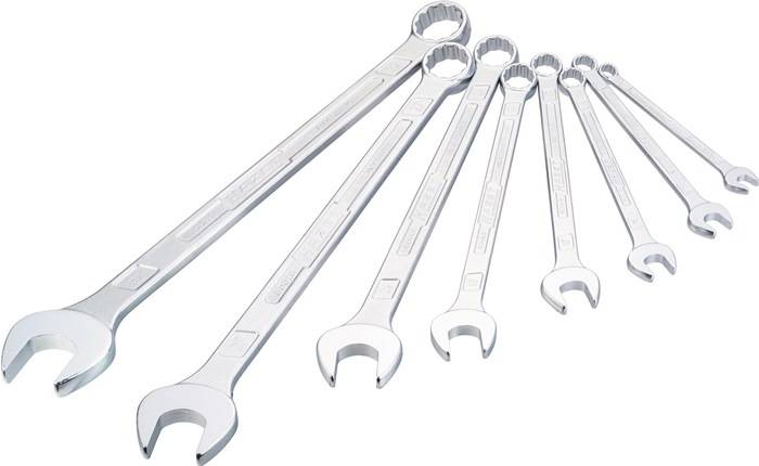 Ringmaulschlüsselsatz 600LG/8 8-tlg.SW 10-32mm Form A Spezialstahl HAZET