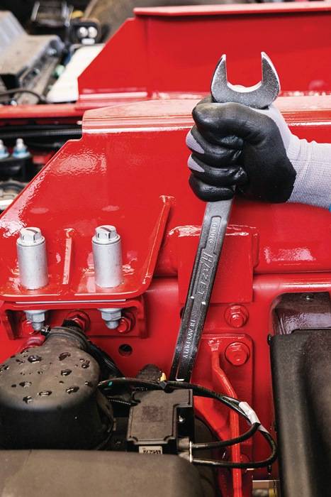 Ringmaulschlüsselsatz 600LG/8 8-tlg.SW 10-32mm Form A Spezialstahl HAZET