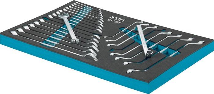 Werkzeugmodul 163-30/25 25-tlg.Safety-Insert-S.Schraubenschlüssel-Satz HAZET
