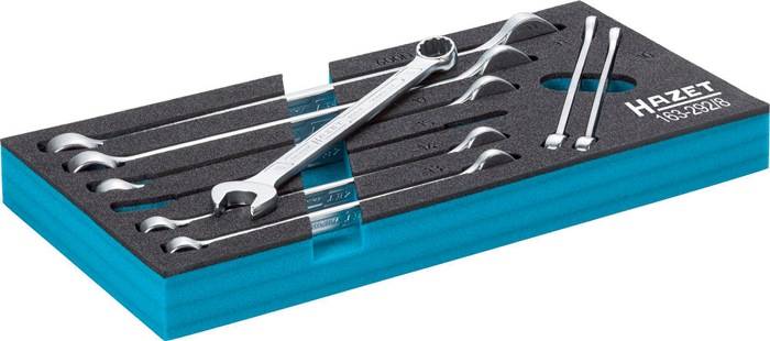 Werkzeugmodul 163-292/8 8-tlg.Safety-Insert-System Ringmaulschlüssel-Satz HAZET