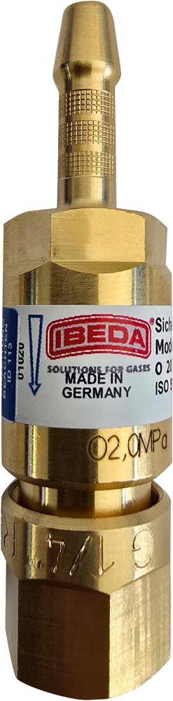 GT Sicherheitseinrichtug.Tülle 6,3 mm-G1/4"R - Artikel: 4039413103721