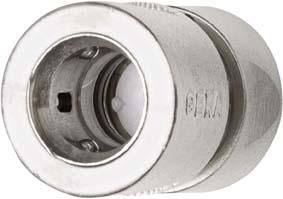 Schlauchstück 1/2" - 13mm MS Ni m. Wasserstopp GEKA plus Stecksystem