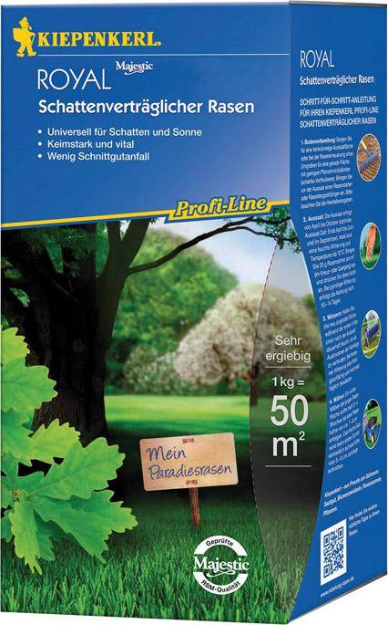 Schattenverträgl. Rasen Profi-Line Royal 1kg