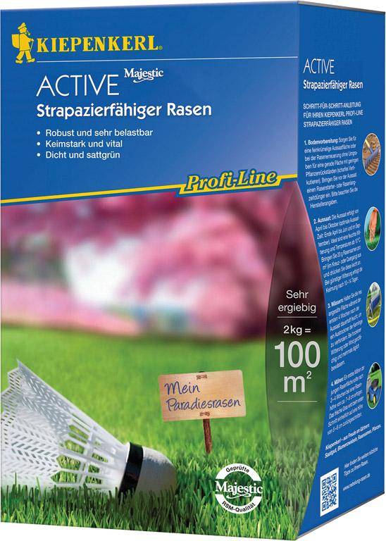 Strapazier-Rasen 2 kg Profi-Line Active