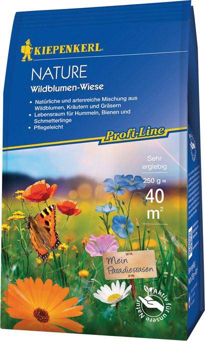 Wildblumen-Wiese 250 gr. Profi-Line Nature