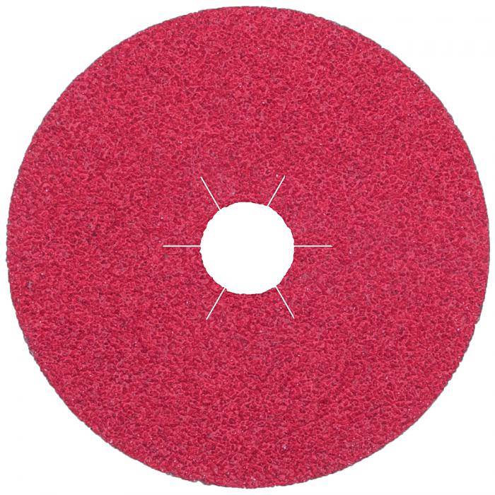 Fiberscheibe FS 964 - Durchmesser 180 mm - Loch 22 mm - Korn 40 - Sternloch - VE 25 Stück - Preis per VE