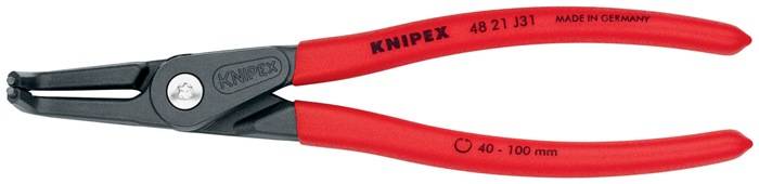 Präzisionssicherungsringzange J 31 f.Bohrungen D.40-100mm L.210mm KNIPEX