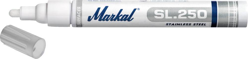 Markal SL 250 weiss Edestahl-Lackmarker