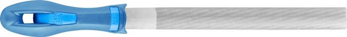 Werkstattfeile DIN 7261 L.200mm Q.20x6mm Hieb 1 Halbrund 2K-Ergo PFERD