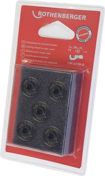 Ersatzteile für Rohrabschneider: Schneidrad für Rohrabschneider, hergestellt in Spanien.