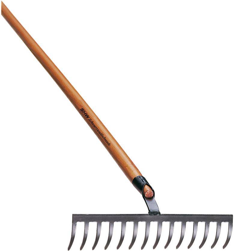 Rex-Beetrechen, 14 Zinkenm. Eschenstiel