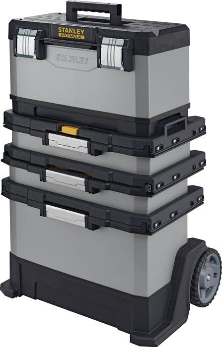 Rollende Werkstatt B568xT389xH893mm Ku.u.MET abnehmbare Werkzeugbox FATMAX
