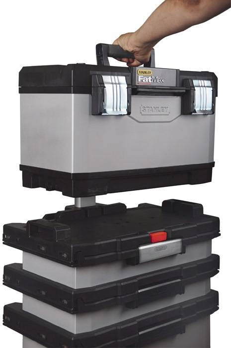 Rollende Werkstatt B568xT389xH893mm Ku.u.Metall abnehmbare Werkzeugbox STANLEY