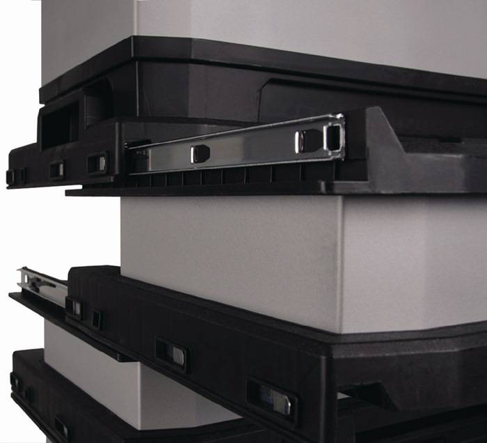 Rollende Werkstatt B568xT389xH893mm Ku.u.Metall abnehmbare Werkzeugbox STANLEY