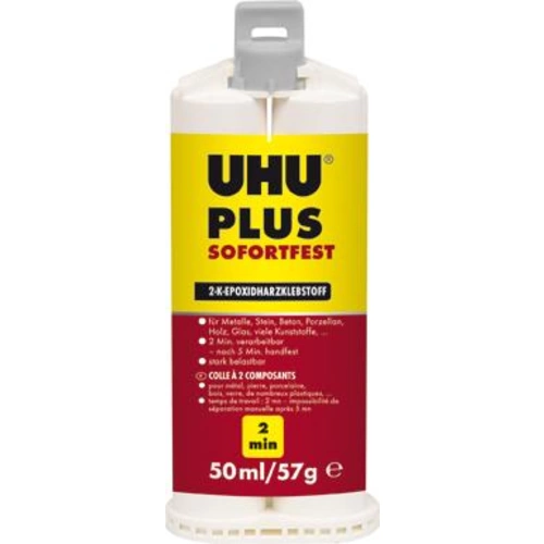 UHU PLUS SOFORTFEST DK Kartusche 50ml - Artikel: 4026700456752 UHU PLUS SOFORTFEST DK Kartusche 50ml - Artikel: 4026700456752