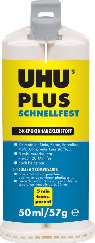 UHU PLUS SCHNELLFEST DK Kartusche 50ml - Artikel: 4026700457407