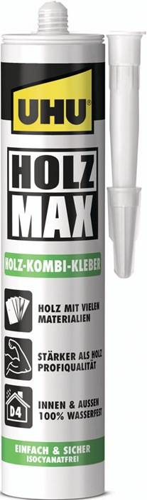 Holzkonstruktionsklebstoff HOLZ MAX EN 204: D4 beige 380g Kartusche UHU