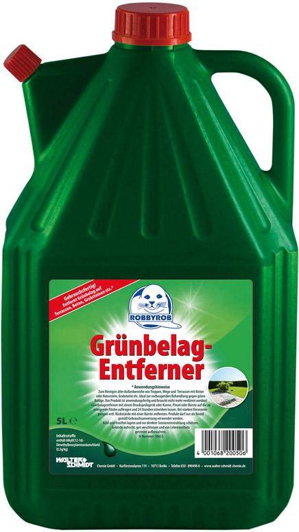 Grünbelagsentferner gebrauchsfertig 5L - Artikel: 4001068200506