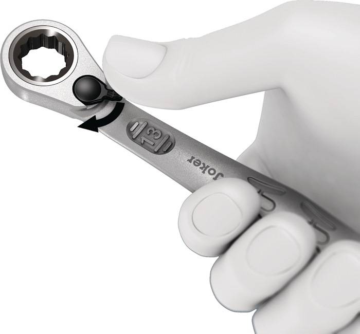 Maulringratschenschlüssel Joker SW 13mm L.177mm ger.WERA