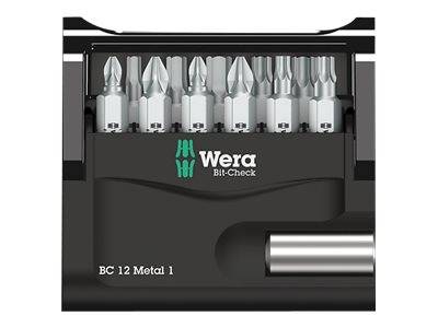 Wera Bit-Check 12 Metal 1 - Schraubendreher-Bitsatz