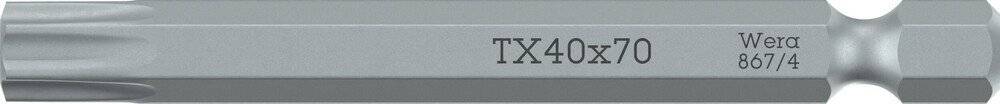 867/4 Z TORX® Schrauber-Bit, TX10, 70 mm