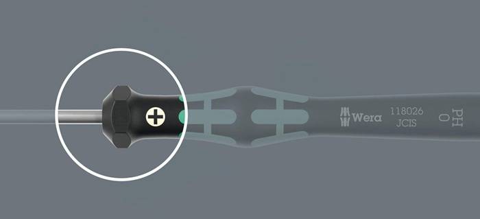 Elektronik-Feinmechanik-Schraubendreher 2035 2mm Klingen-L.60mm WERA