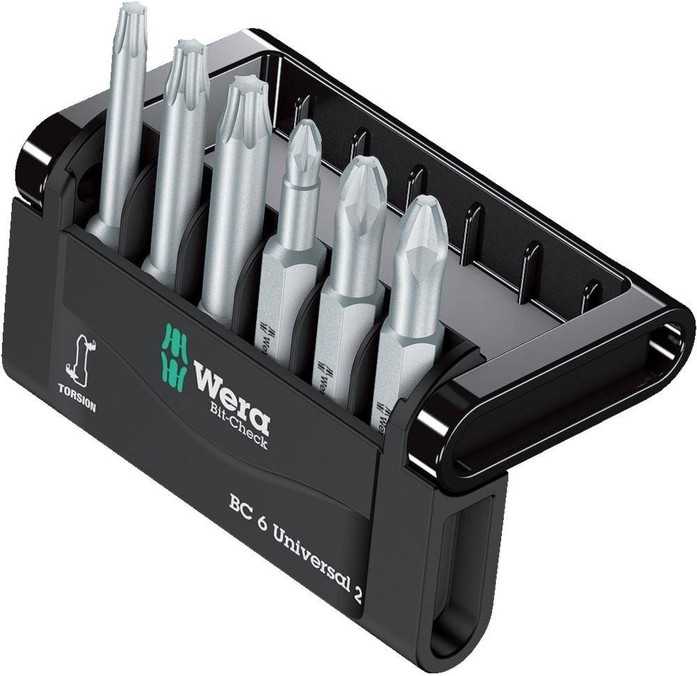 Bit-Satz Bit-Check 6 Universal 2 Wera