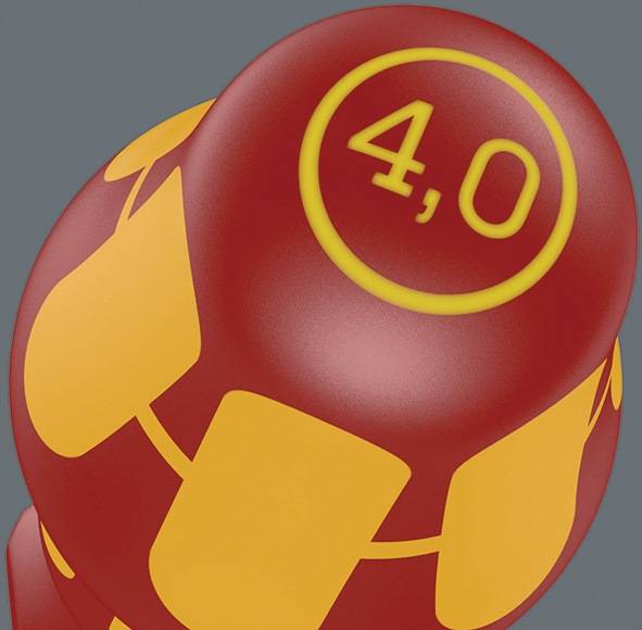 Schraubendreher 160 i Schneiden-B.6,5mm Gesamt-L.255mm