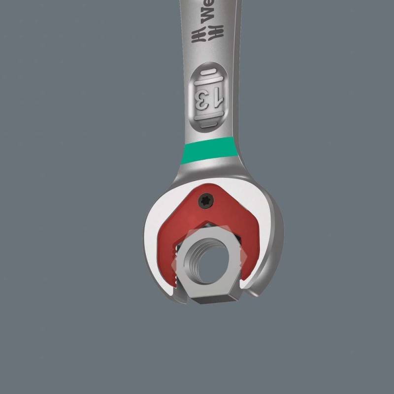 Maulringratschenschlüssel Joker SW 19mm L.246mm ger.WERA