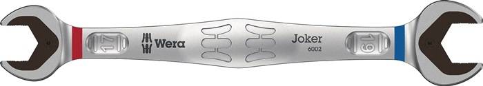 Doppelmaulschlüssel 6002 Joker 17x19mm L.235mm ma verchr.WERA