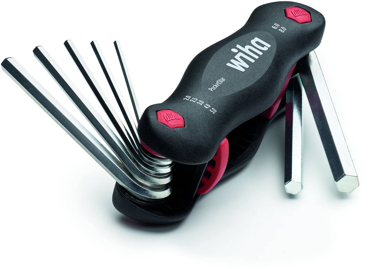 Multitool PocketStar® Sechskant 7-tlg. SB-Version mit Eurolochaufhänger (23037)