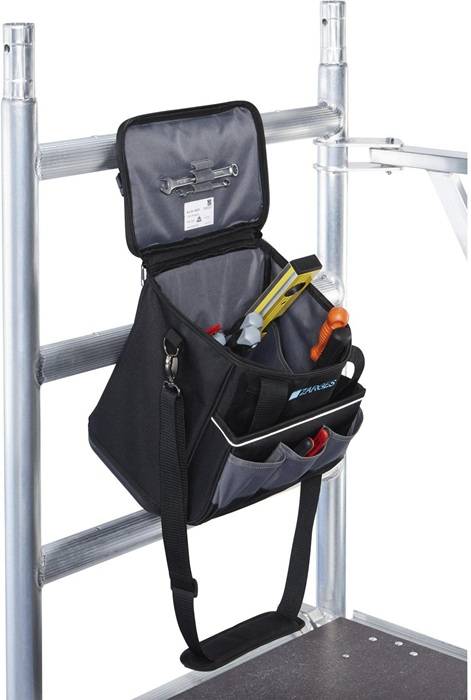 Werkzeugtasche max.Belastung 15kg Nylongewebe/Ku.-Boden m.Klippverschluß Zarges