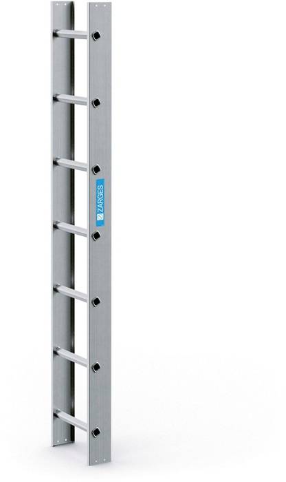 Dachleiter 7Sprossen L.2m B.340mm G.3,2kg Alu.natur Holm-H.110mm Zarges