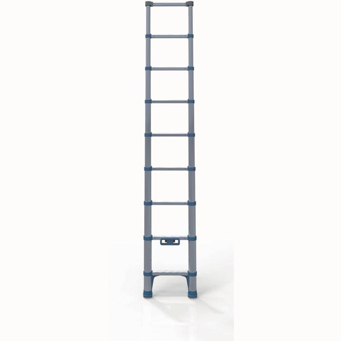 Teleskop-Sprossenanlegeleiter Compactstep L 9Sprossen L.0,76-2,66m ArbeitsH.3,4m