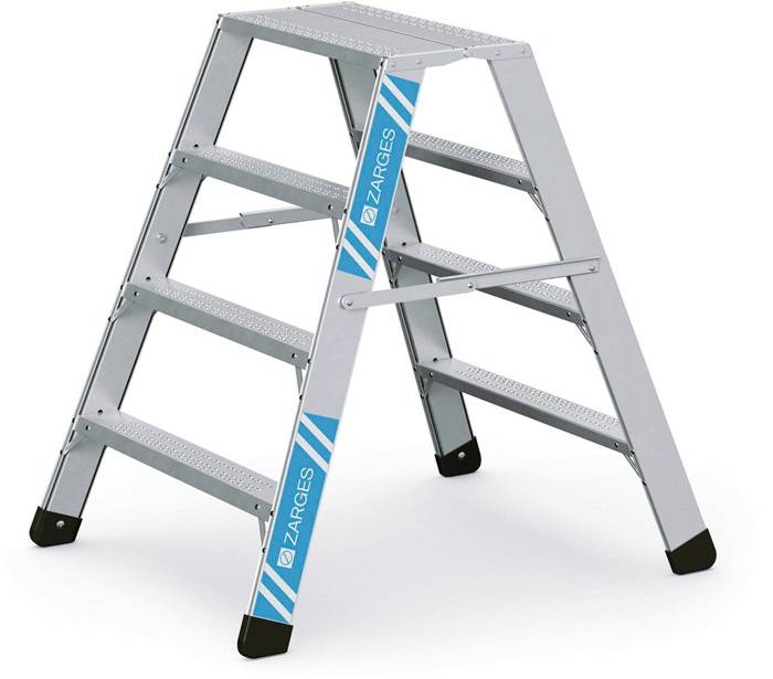 Arbeitspodest Seventec RC BP Podest-H.0,99m Arbeits-H.2,99m 2x4 Stufen Zarges