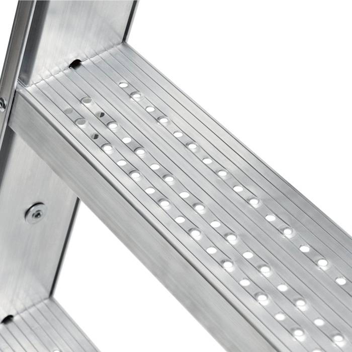 Stufen-Stehleiter Seventec RC S 3Stufen L.1,44m Arbeits-H.2,7m LM G.6,3kg Zarges