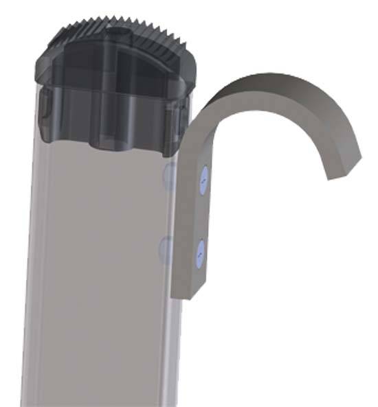 Zarges Auflegehaken 40243 bis Ø 50 mm