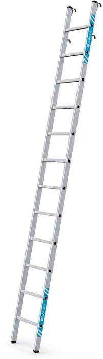 Sprossen-Regalleiter Stella LH 12Sprossen max.senkr.Einhäng-H.2,96-3,49m Zarges