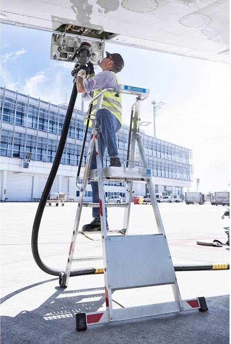 Betankungsleiter 6Stufen Zarges