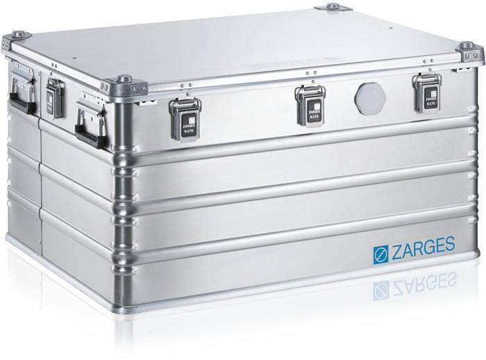 Aluminiumbehälter K470 Innenm.900x640x450mm Vol.259l G.13,4kg IP67 Alu. Zarges