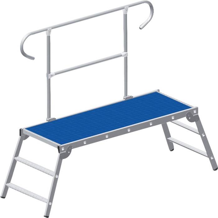 Arbeitsplattform-Geländer f.40040 klappbar Zarges