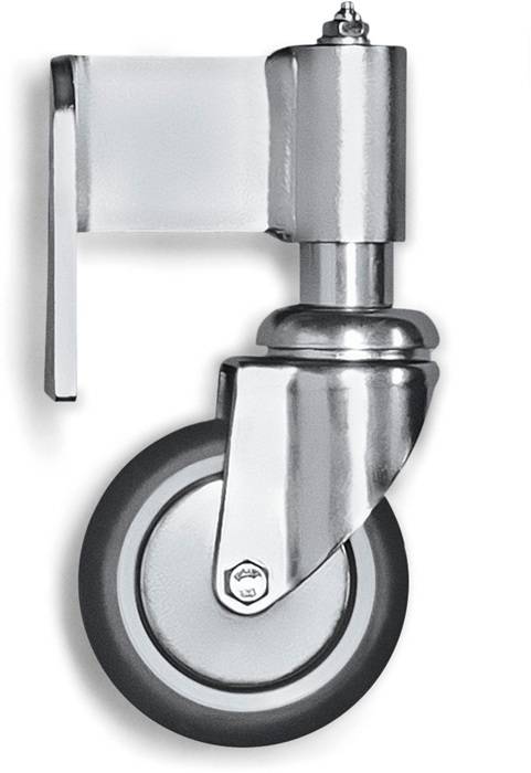 Federlenkrolle Seite links m.Montagematerial Zarges