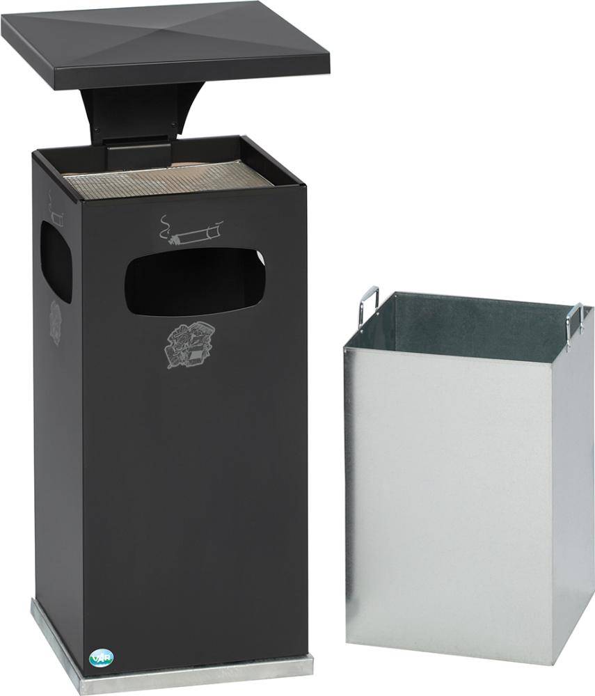 Kombi-Ascher grau 3fach 38l incl. Inneneimer - Artikel: 7830116284