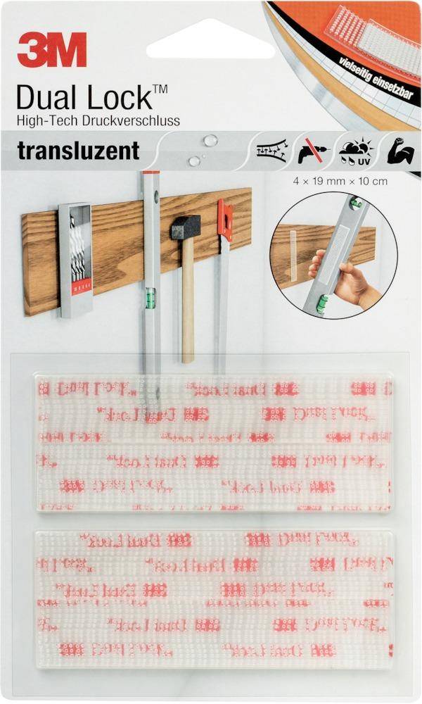 Dual Lock High-Tech Druckvers. 4 x 19 mmx10cm