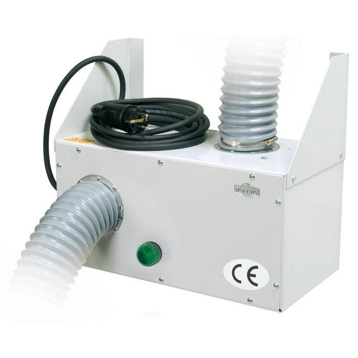 Entlüftungsaufsatz Luftwechsel bis 120-fach Wandmontage