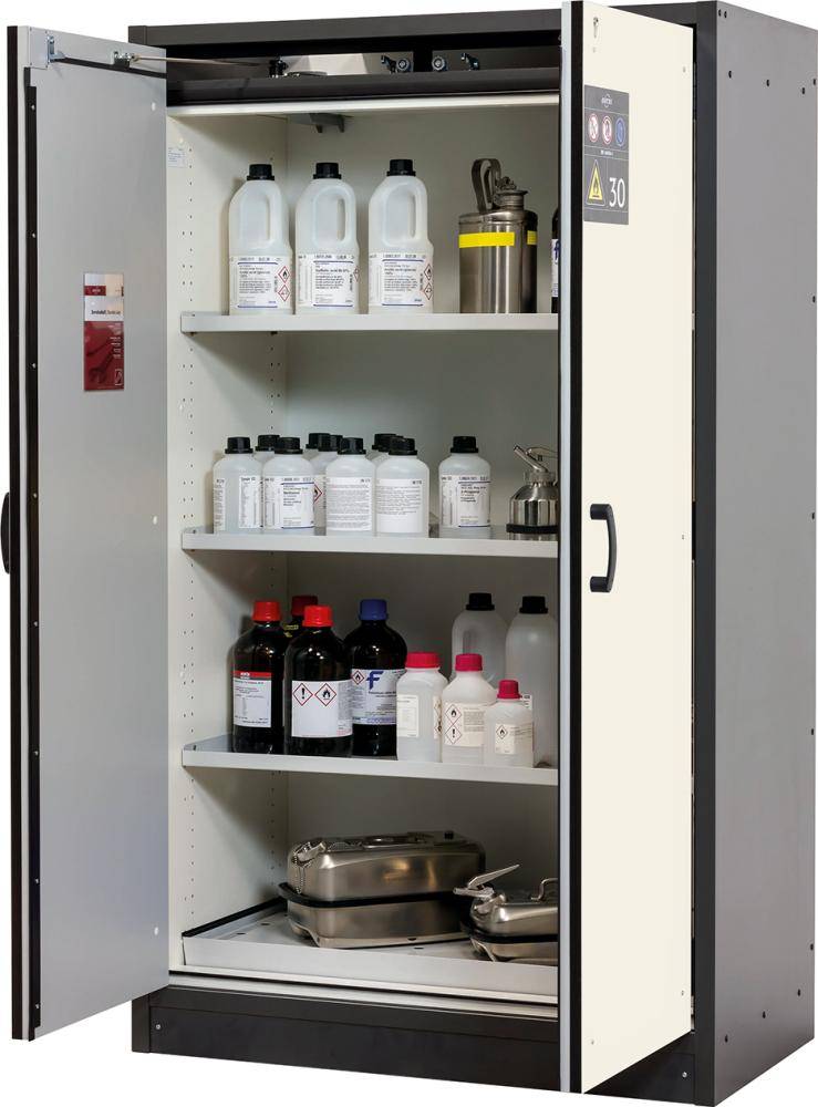 Schrank Q-Classic-30 1164x1947 2Tür.3FB,Weiß