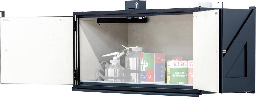 Hängeschrank Typ30 RAL 7016, mit Schloss - Artikel: 7830108753