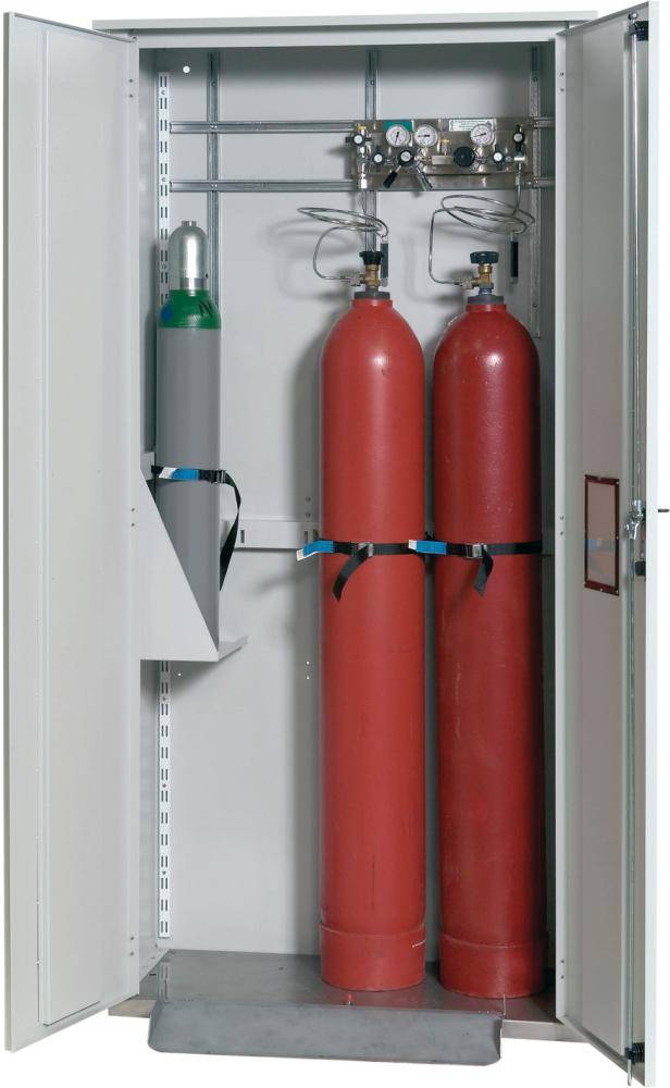 Druckgasflaschenschrank einwandig 3 x 50 Liter - Artikel: 7830101967