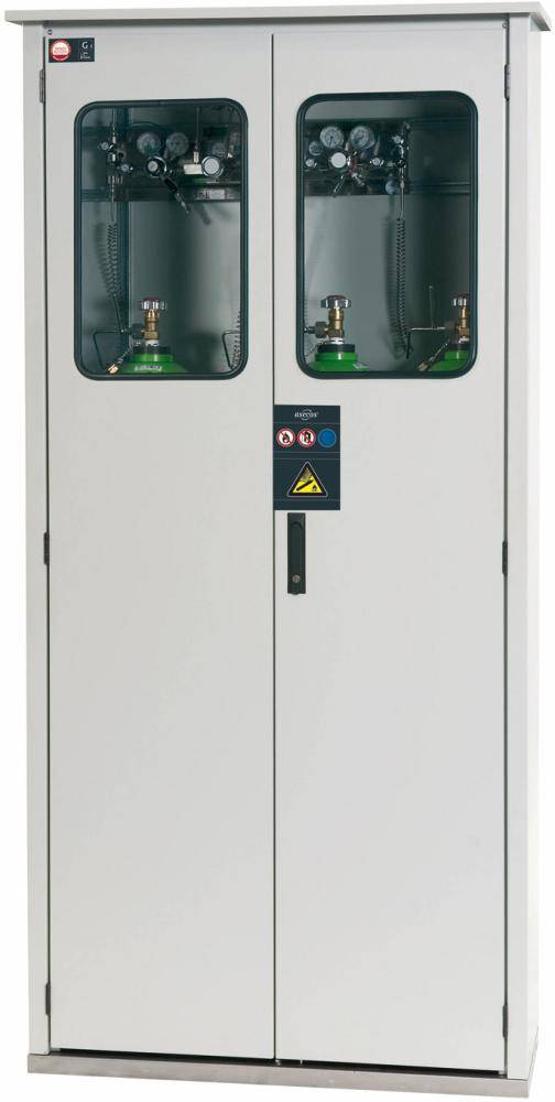 Druckgasflaschenschrank einw. 3x50 Liter Fenster - Artikel: 7830101968
